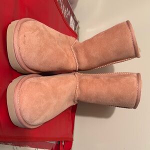 Tan Suede Boots